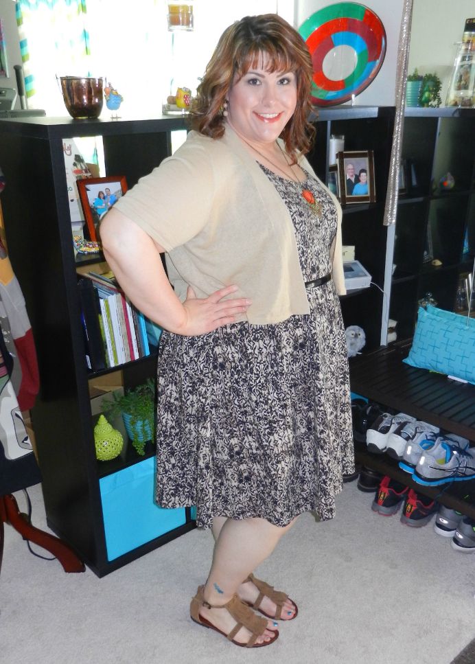 What I Wore: Animal Print Skater Dress - Discourse of a Divine Diva ...