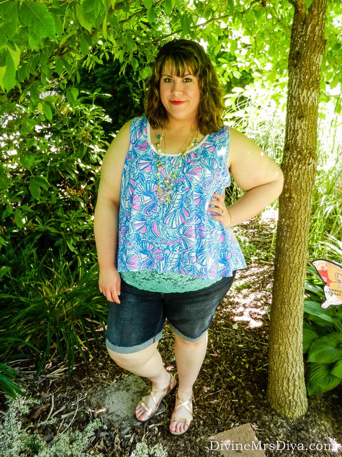 What I Wore: Lilly Pulitzer for Target Jersey Tank - Discourse of a ...