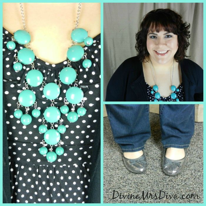 What I Wore: Casual Polka Dots - Discourse of a Divine Diva {Plus Size ...