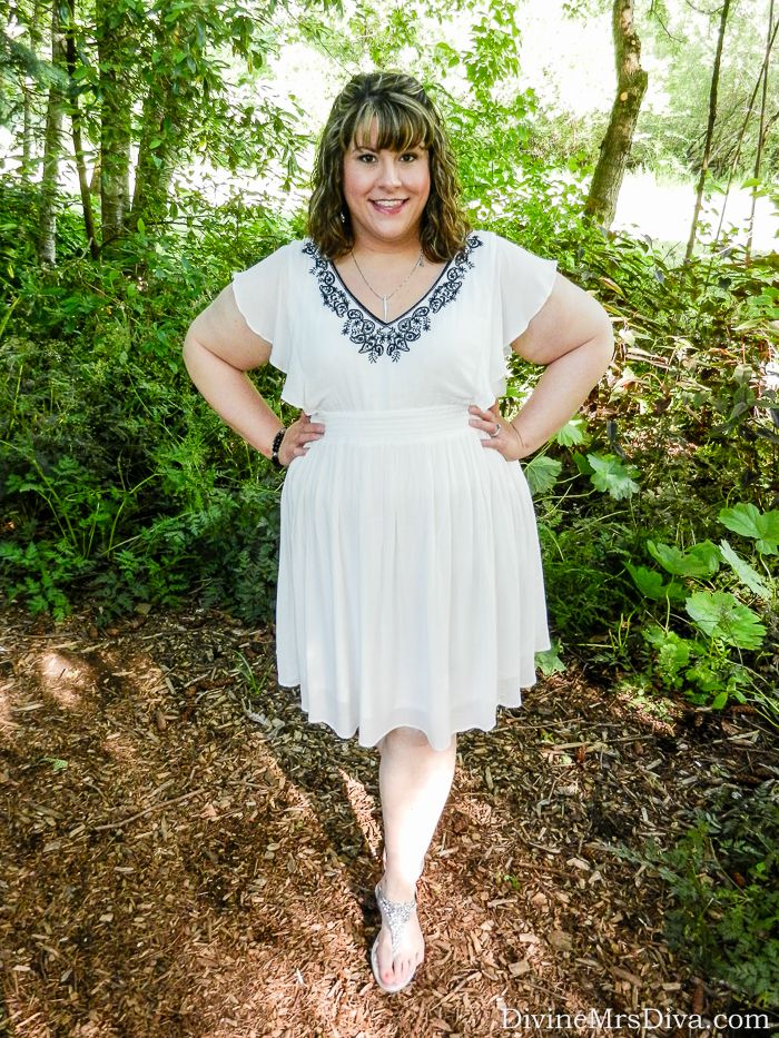 What I Wore: Anniversary Dinner - Discourse of a Divine Diva {Plus Size ...
