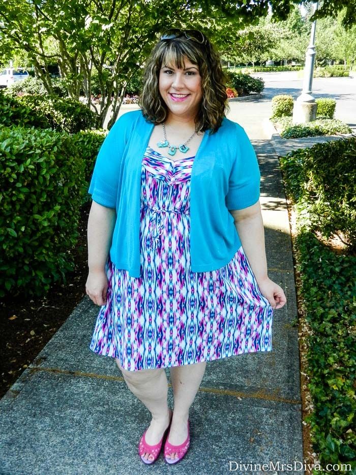 What I Wore: Ikat Crazy - Discourse of a Divine Diva {Plus Size Fashion ...