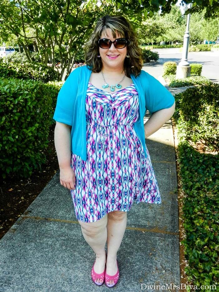 What I Wore: Ikat Crazy - Discourse of a Divine Diva {Plus Size Fashion ...