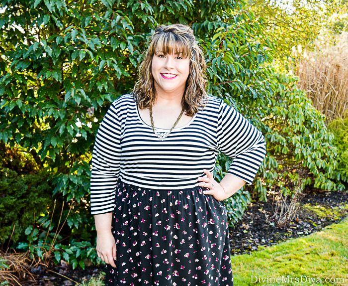 What I Wore: Hyped for Stripes and Flirty Florals - Discourse of a ...