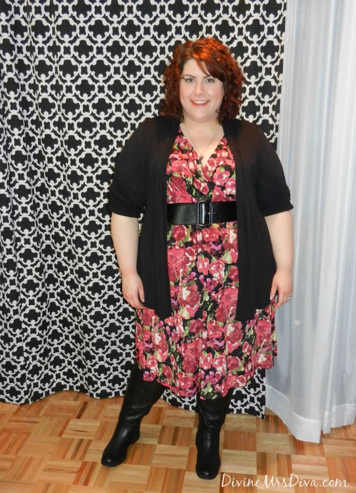 What I Wore: All-Over Floral - Discourse of a Divine Diva {Plus Size ...