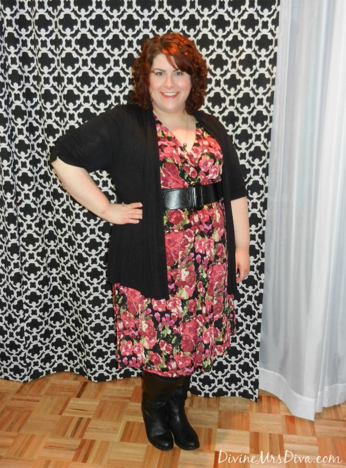 What I Wore: All-Over Floral - Discourse of a Divine Diva {Plus Size ...