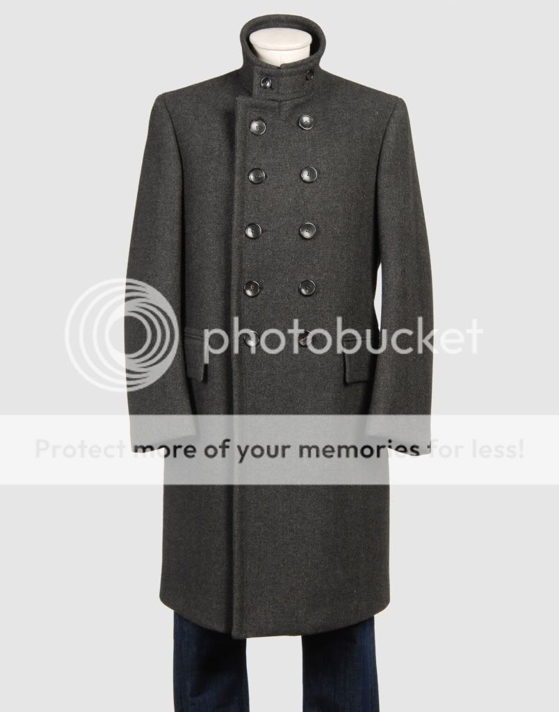 Black herringbone overcoat tom ford #9
