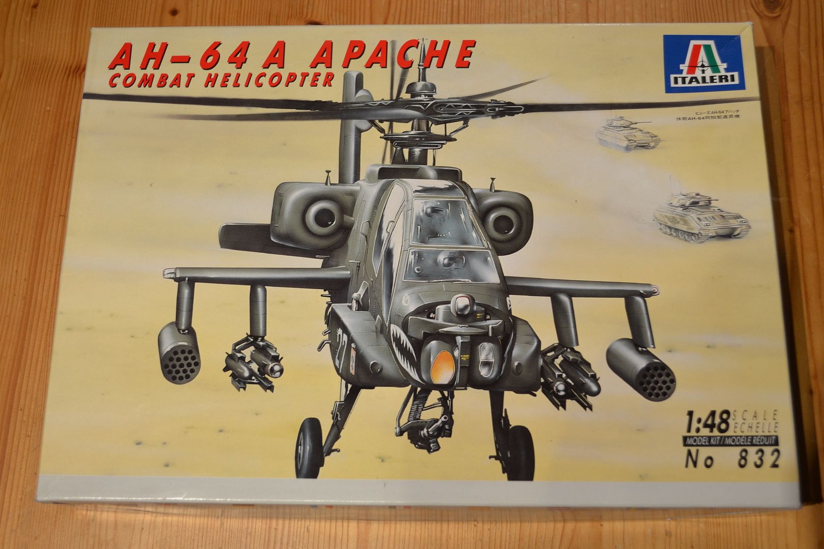 Desert Storm...1/48 McDonnell Douglas AH-64A Apache US Army - Work in ...